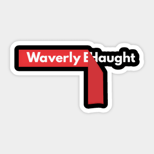 Waverly Earp Haught Sticker